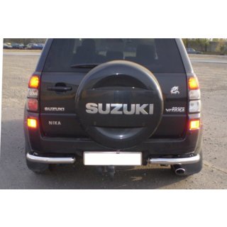 Bageste beskyttelsesbøjle AK003 (rustfrit stål) Suzuki Grand Vitara 2005–2017 foto 1