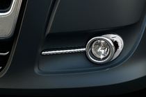 Fiat Doblo II 2010–2022 Kromrammer til taagelygter med fordybninger (2010-2015, 2 stk., plast) foto 1