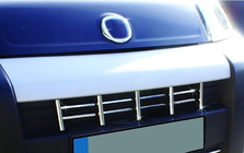 Fiat Fiorino/Qubo 2008–2024 Grilllister (13 dele, rustfrit stål) foto 3