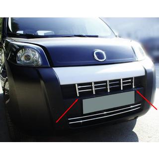 Grilllister (13 dele, rustfrit stål) Fiat Fiorino/Qubo 2008–2024 foto 1