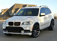 BMW X5 E70 2007–2013 Front kofangerlip (2007-2010, til lakering) foto 1