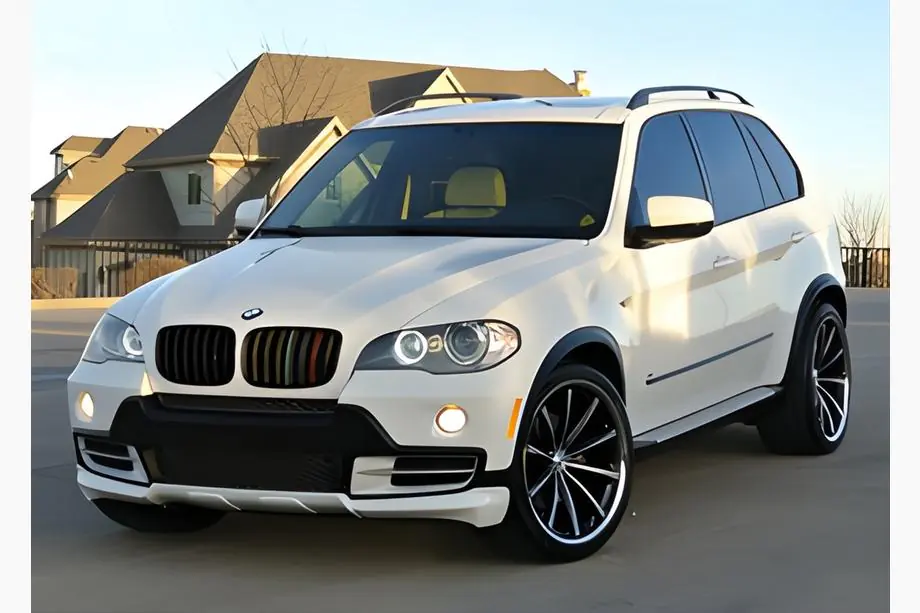 BMW X5 E70 2007–2013 Front kofangerlip (2007-2010, til lakering) Image