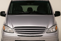 Mercedes Vito W639 2004–2014 Frontkølergrill V2 (2004-2010, til lakering) foto 1