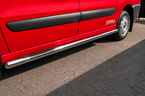 Fiat Scudo 2007–2015 Siderør BB002 (2 stk., rustfrit stål) 60 mm, kort akselafstand foto 5