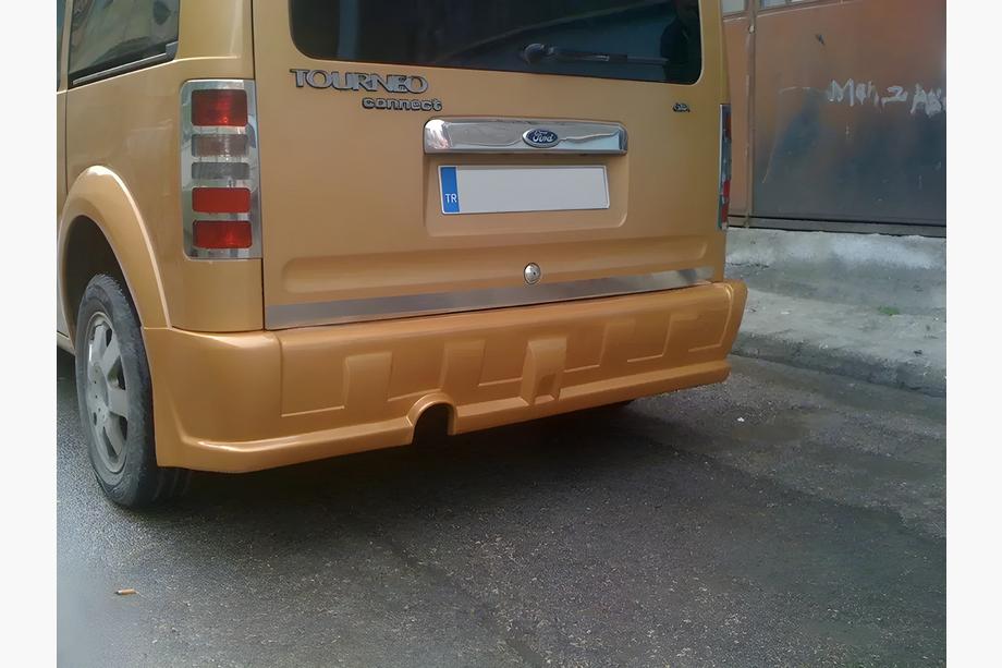 Ford Connect 2002–2006 Krom baglygteafdækning (2 stk., rustfrit stål) Image