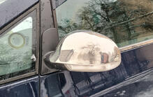 Volkswagen Sharan 1995–2010 Spejlkapper 2004-2010 (2 stk., rustfrit stål) Carmos - Tyrkisk stål foto 3