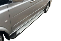 Mercedes Vito W639 2004–2014 Sidetrin Allmond Grey (2 stk., aluminium) Lang (ExtraLong) foto 1
