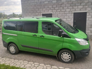 Ford Custom 2013–2022 Krom tagrælinger Kort, plastfødder foto 12