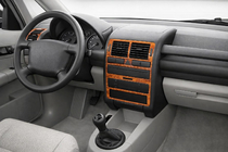 Audi A2 1999–2005 Instrumentbrætpanel-indsatser (Meric) Aluminium foto 1