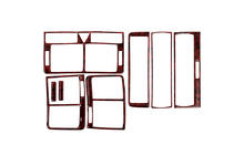 Audi A2 1999–2005 Instrumentbrætpanel-indsatser (Meric) Aluminium foto 2