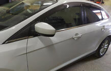 Ford Focus III 2011–2017 Nederste vindueslister (8 stk., rustfrit stål) SW, OmsaLine - Italiensk rustfrit stål foto 12