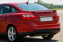 Ford Focus III 2011–2017 Smal liste over nummerpladen (rustfrit stål) Hatchback foto 1