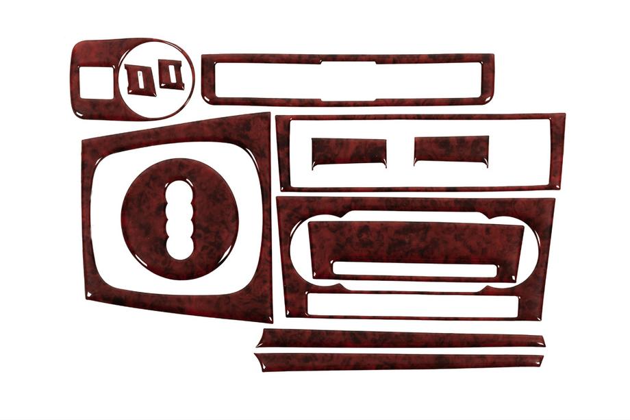 Audi A3 2003–2012 Dekorative instrumentbordslister 2004-2008 (Merich) Sort Image