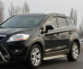 Ford Kuga 2008–2013 Premium sidetrin (2 stk., rustfrit stål) foto 1