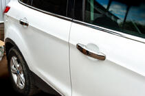 Ford Kuga/Escape 2013–2019 Dørgrebsdæksler (4 stk., rustfrit stål) Med chip, Carmos - tyrkisk rustfrit stål foto 1