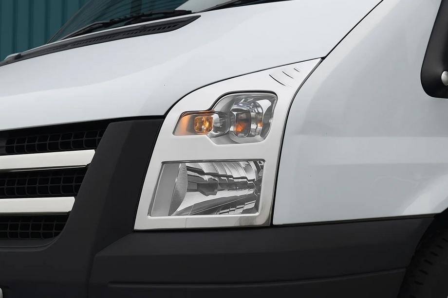 Ford Transit 2000–2014 Forlygterammer (2 stk., rustfrit stål) Carmos - Tyrkisk stål Image