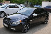 Hyundai Accent 2006–2010 Spejlkåber (2 stk., plast) foto 1