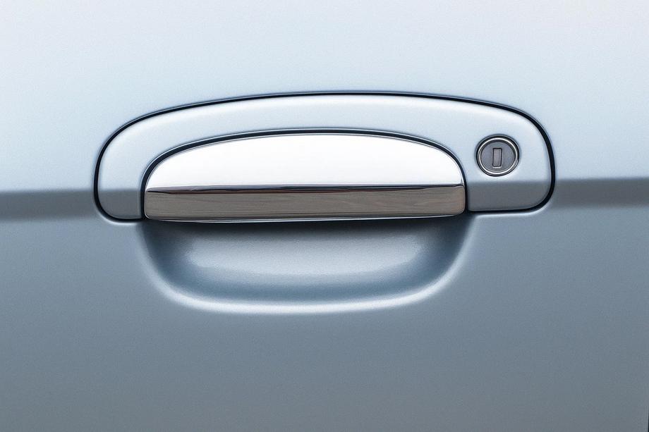 Hyundai Getz 2002– Krom dørgrebsdæksler (4 stk.) Carmos - Tyrkisk stål Image