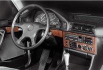 BMW 5-serie E34 1988–1995 Instrumentbordbeklædning Aluminium foto 6