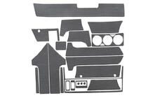 BMW 5-serie E34 1988–1995 Instrumentbordbeklædning Aluminium foto 3
