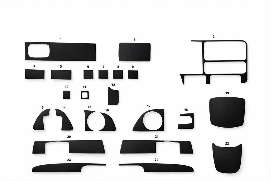 Chevrolet Tahoe 1995–1999 Instrumentbrætbeklædning (1995-1999) Titan Image