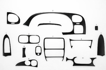 Chevrolet Trailblazer 2002–2012 Instrumentbordbeklædning Carbon foto 1