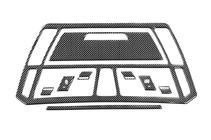 Citroen C-4 Picasso 2006–2013 Instrumentbordbeklædning Carbon foto 4
