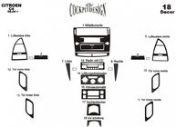 Citroen C-4 2004–2010 Instrumentbordbeklædning foto 4