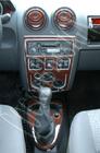 Dacia Logan I 2005–2008 Interiørlister til instrumentbord (Meric, Tyrkiet) Aluminium foto 5