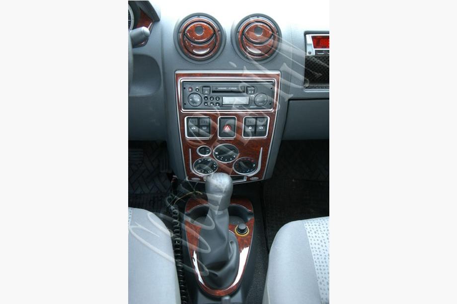 Dacia Logan I 2005–2008 Interiørlister til instrumentbord (Meric, Tyrkiet) Foto 5