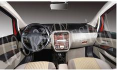 Fiat Punto Grande/EVO 2006–2018 Dekor til instrumentbord foto 5