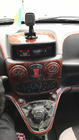 Fiat Doblo I 2005–2010 Instrumentbordbeklædning Carbon foto 3