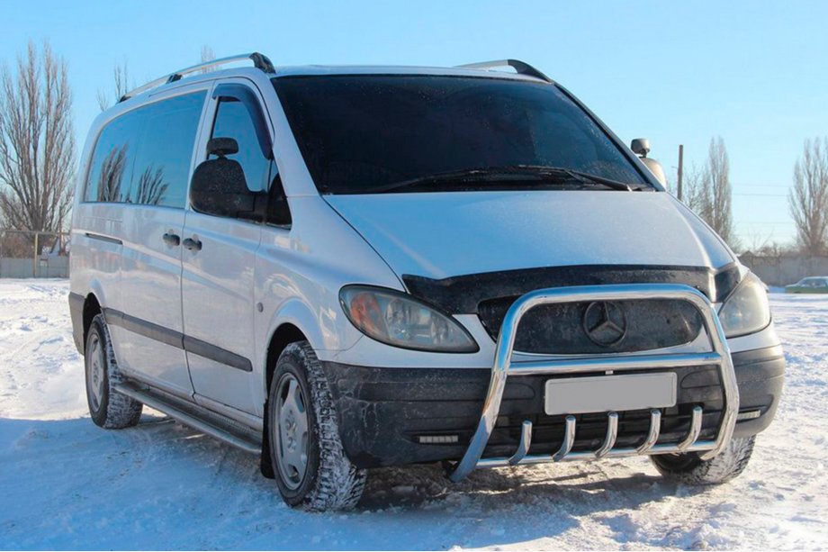 Mercedes Vito W639 2004–2014 Kofangerbøjle XL-WT025 (rustfrit stål) Image