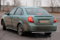 Chevrolet Lacetti 2003–2024 Bageste beskyttelsesbøjle AK002 (42 mm, rustfrit stål) foto 2