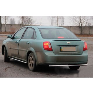 Bageste beskyttelsesbøjle AK002 (42 mm, rustfrit stål) Chevrolet Lacetti 2003–2024 foto 2