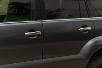 Lexus GX470 2002–2009 Krom dørgrebsdæksler (4 stk.) Carmos - Tyrkisk stål foto 1