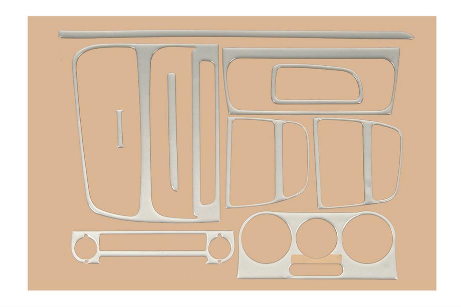 Fiat Linea 2006–2018 Instrumentbordbeklædning Carbon Foto 3