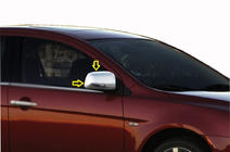 Mitsubishi Lancer 9 2004–2008 Krom spejldæksler (2 stk.) foto 5