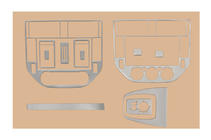 Ford C-Max 2004–2010 Instrumentbordbeklædning Trælook foto 3