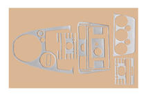 Ford Fusion 2002–2012 Instrumentbordslister (2005↗) Aluminium foto 5