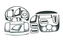 Hyundai Accent 2006–2010 Instrumentbordbeklædning Carbon foto 2