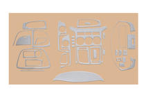 Hyundai H300, H1, Starex 2008–2020 Instrumentbordbeklædning (stort sæt) Aluminium foto 5