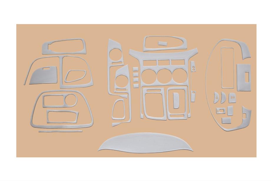 Hyundai H300, H1, Starex 2008–2020 Instrumentbordbeklædning (stort sæt) Trælook Foto 5