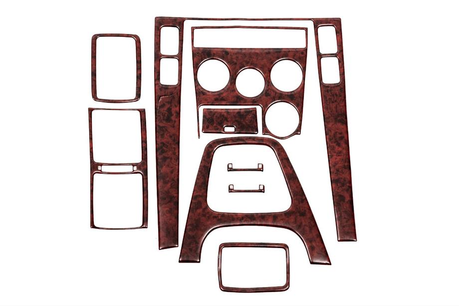 Hyundai Tucson JM 2004– Instrumentpanelbeklædning (assorteret) Aluminium Image