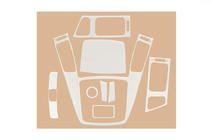 Hyundai I-30 2007–2011 Instrumentbordbeklædning Small Trælook foto 2