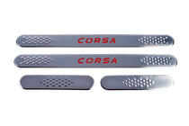 Opel Corsa C 2000–2006 Dørtrinslister Carmos V1 (4 stk., rustfrit stål) foto 2