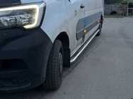 Opel Movano 2010–2021 Premium sidetrin (sæt 2 stk., rustfrit stål) 60 mm, mellemlang akselafstand foto 5