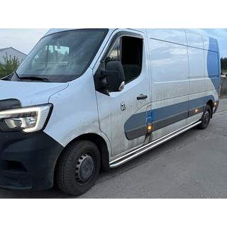 Premium sidetrin (sæt 2 stk., rustfrit stål) Opel Movano 2010–2021 foto 4