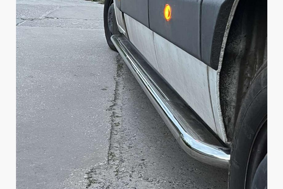 Opel Movano 2010–2021 Premium sidetrin (sæt 2 stk., rustfrit stål) 60 mm, mellemlang akselafstand Image