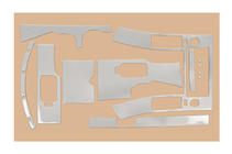 Nissan Navara 2006–2015 Interiørtuning (12 dele) Trælook foto 3